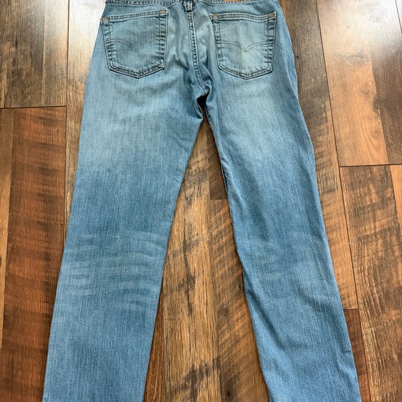 Levi's 514 Straight Fit water-less Jeans Men's 29x30 Blue Denim light Wash - Picture 3 of 6